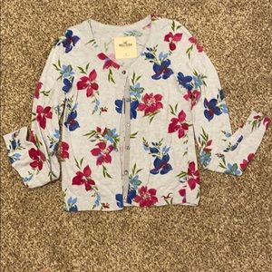 Floral cardigan